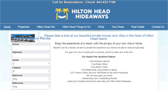 Desktop Screenshot of hiltonheadhideaways.com